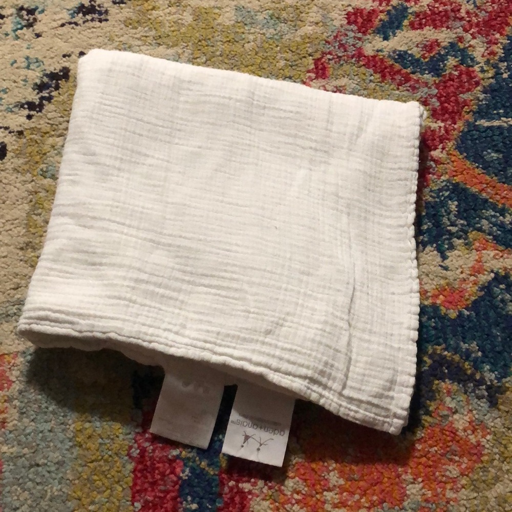 Aden + Anais Muslin Blanket White Pre-Owned